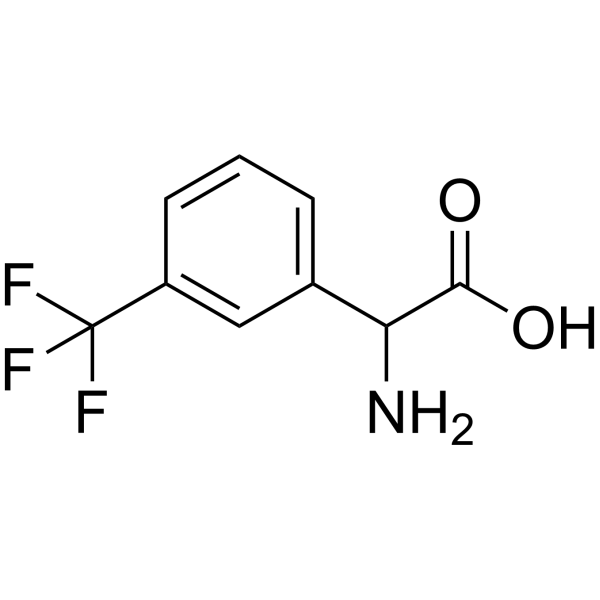 2-Amino-2-(3-(trifluoromethyl)phenyl)acetic acid (3-trifluoromethyl-DL-phenylglycine) 242475-26-9